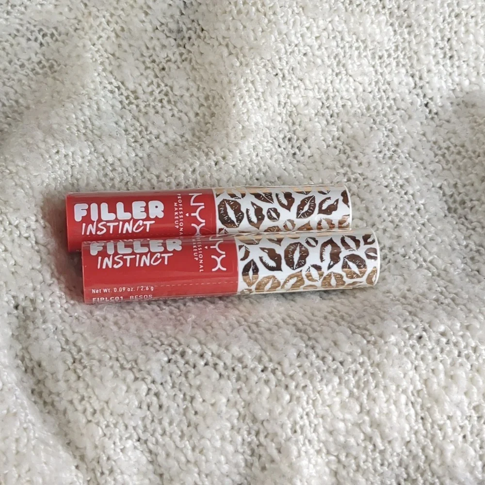 NYX Filler Instinct plumping lip color in BESOS, 2x 2.6g/0.09flboz